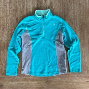 The North Face Girls’ Glacier Quarter-Zip Fleece Pullover Size Large (14-16)